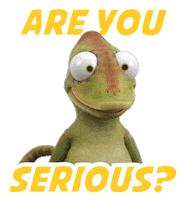 Are You Serious Sticker by Sofficini Carletto