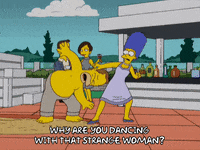 mad marge simpson GIF
