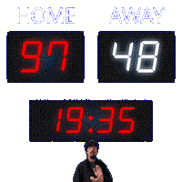 48 Away Sticker