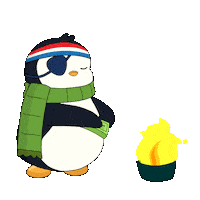 Income Tax Burn Sticker by Pudgy Penguins