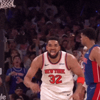 Looking Karl Anthony Towns GIF