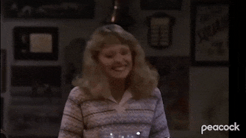 Happy Shelley Long GIF by PeacockTV
