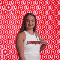 Tennis Go Cards GIF by Louisville Cardinals