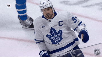 Happy Toronto Maple Leafs GIF by NHL