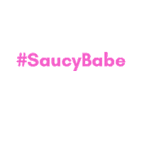 Saucybabe Sticker by Gialash.com