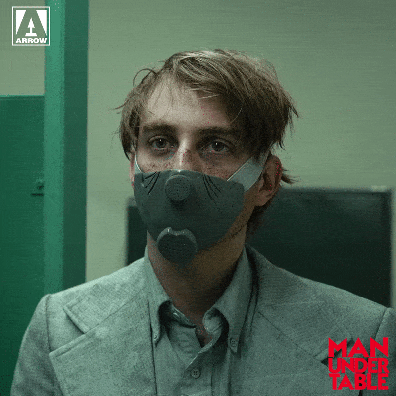 Mask Mouth GIF by Arrow Video