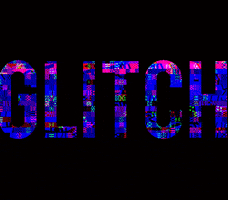 glitch dark GIF by G1ft3d