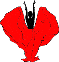 thedressstories girl dress silhouette flowy Sticker