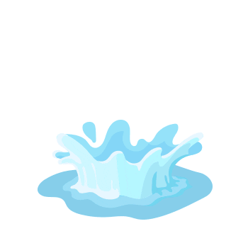 Watercity_waterpark giphyupload water splash waterpark Sticker