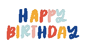 Celebrate Happy Birthday Sticker