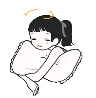 Tired Art Sticker