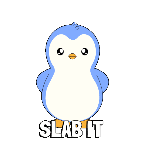 Excited Trading Cards Sticker by Pudgy Penguins