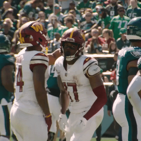 Football Sport GIF by Washington Commanders