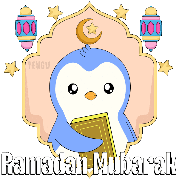 Pray Eid Al Fitr Sticker by Pudgy Penguins