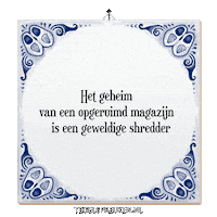 Focus Wijsheid Sticker by Tegelspreuken.nl