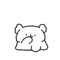 Hungry Puppy Sticker