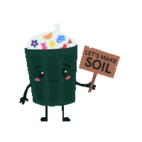 Climate Change Food Sticker by Wecycle Today