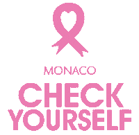 Monaco Strongertogether Sticker by pinkribbonmonaco