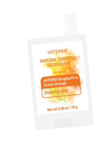 Douglas Fir Orange Sticker by doTERRA Essential Oils