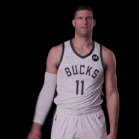 Brook Lopez Sport GIF by Milwaukee Bucks