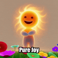 Joy Happiness GIF by Bloomscroll