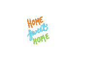 Emsjcreative home home sweet home emsj emsjcreative Sticker