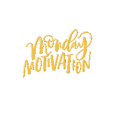 Monday Motivate Sticker