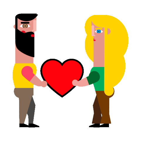 Love Sticker by Xoan Viqueira