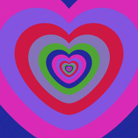 i love you hearts GIF by Feliks Tomasz Konczakowski