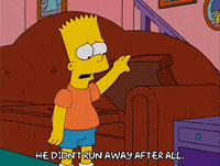 sad bart simpson GIF