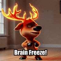 Brain Freeze Oops GIF by elkijahspark