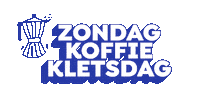 DeZondag koffie zondag bialetti dezondag Sticker
