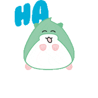 happy not funny Sticker by hamsta.world