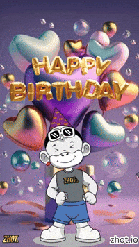 Happy Birthday 生日快樂 GIF by Zhot