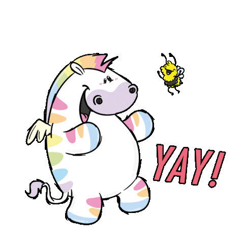 Happy Joy Sticker by Pummel & Friends