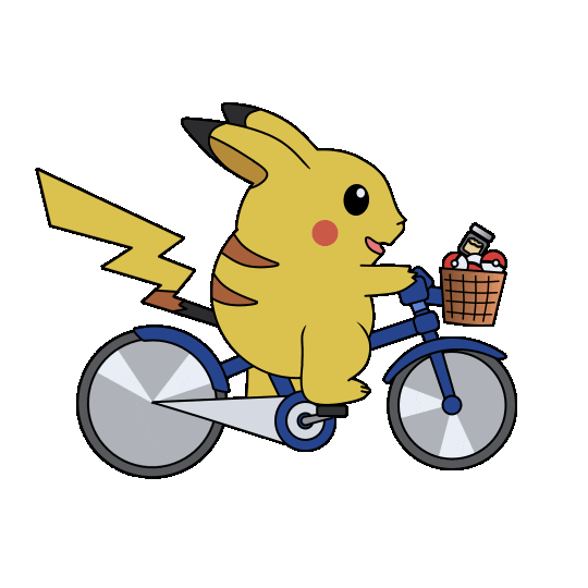 Pokemon Bike Sticker