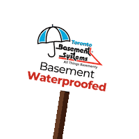 Toronto Basement Sticker by Systemes Sous-Sol Québec