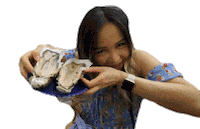 Oysters Sticker by Chloe Ting