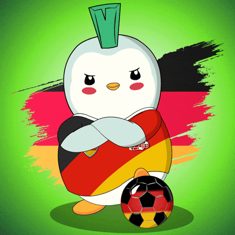 Germany Football GIF by Pudgy Penguins