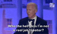 "Who [...] says I'm not a real job creator?" 