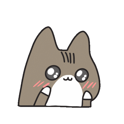 Cat Sorprendido Sticker by THINKINIT