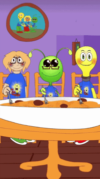 Heart Head Spaghetti GIF