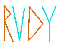 Rudy Sticker by The Art Plug
