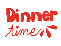 Meal Time Food Sticker