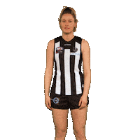 Collingwood Magpies Womens Sticker by CollingwoodFC