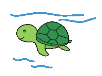 Sea Turtle Dive Sticker by SECDIV