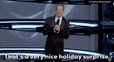 Holiday Surprise GIF by The Game Awards