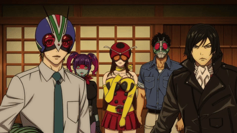 amanwaheedc664c3c3ef9445028a9f417a77113666 giphyupload restaurant kamen rider kamen rider v3 GIF