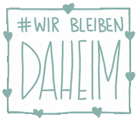 Daheim Sticker by creativedepot