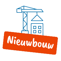 Nieuwbouw Sticker by PanArt